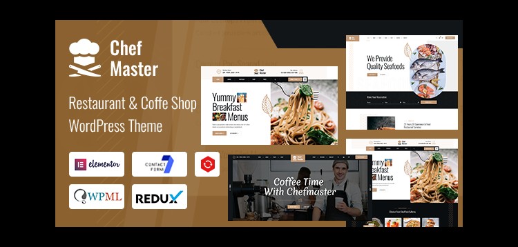 Item cover for download Chefmaster - Restaurant WordPress Theme