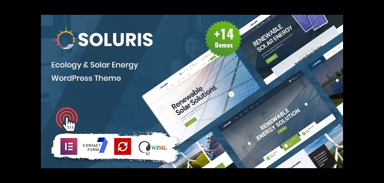 Item cover for download Soluris - Ecology & Solar Energy WordPress Theme