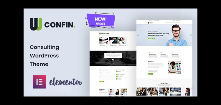 Item cover for download Confin - Consulting Business WordPress Theme
