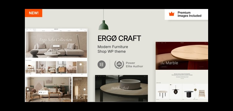 Item cover for download ErgoCraft – Furniture Shop WordPress Theme