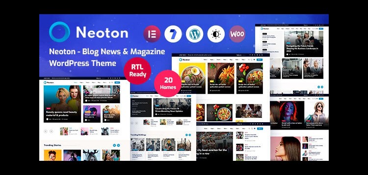 Item cover for download Neoton - News Magazine WordPress Theme