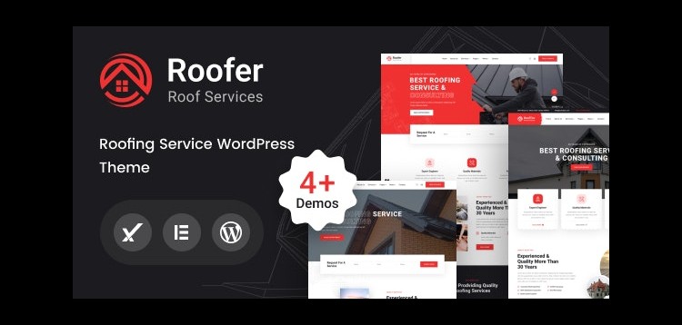 Item cover for download Roofer - Roofing Services WordPress Theme + RTL