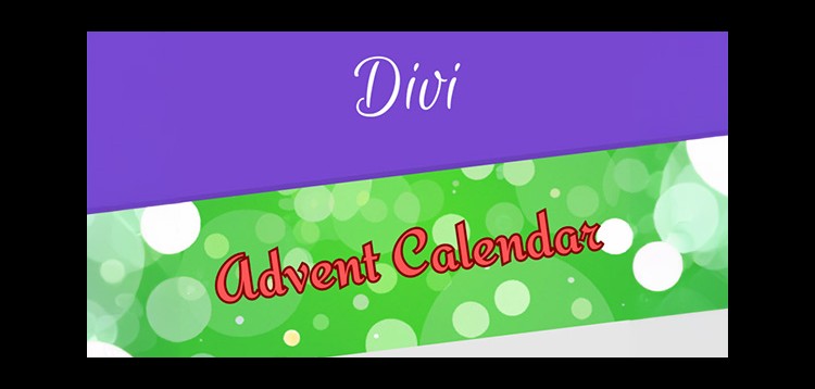 Item cover for download Divi Advent Calendar Module + extras
