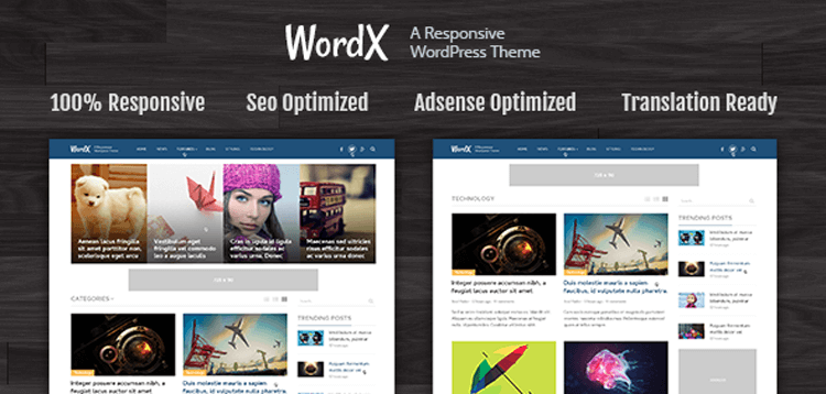 Item cover for download MyThemeShop WordX