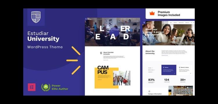 Item cover for download Estudiar - University School WordPress Theme