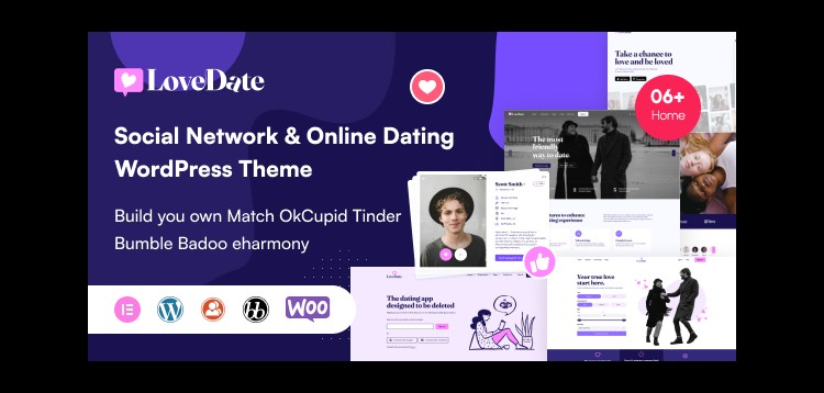 Item cover for download LoveDate - Social Dating Network WordPress Theme