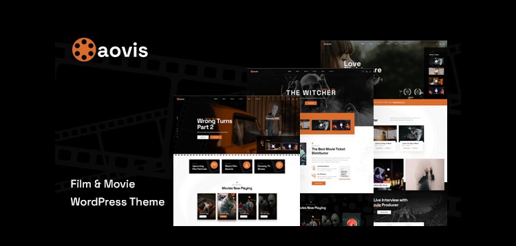 Item cover for download Aovis - Booking Movie Tickets WordPress Theme