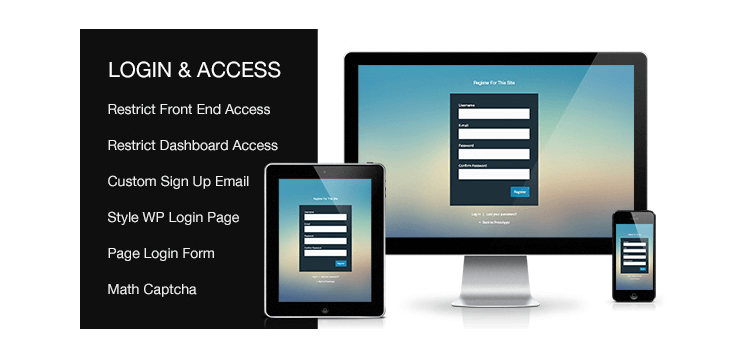 Item cover for download Custom Login  Access WordPresss Plugin
