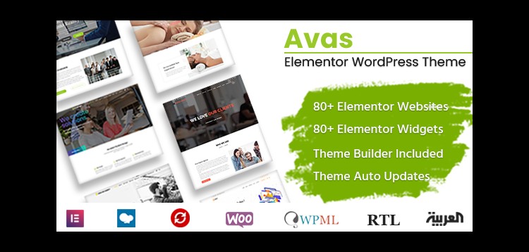 Item cover for download Avas - Elementor MultiPurpose WordPress Theme