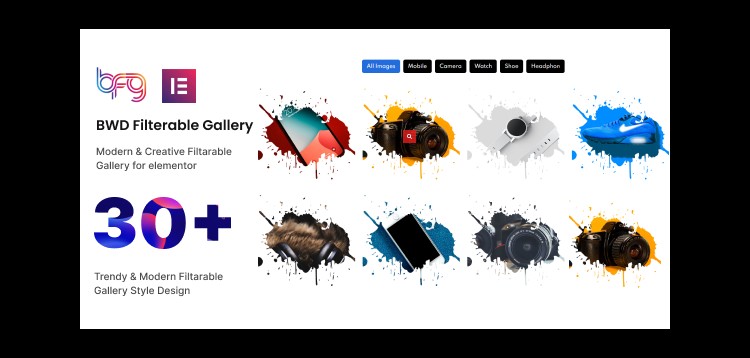 Item cover for download BWD Filterable Gallery addon for elementor