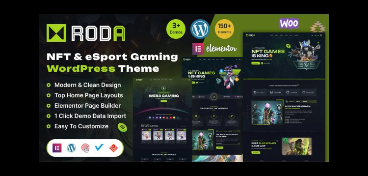 Item cover for download Roda - Gaming Store & eCommerce WordPress Theme
