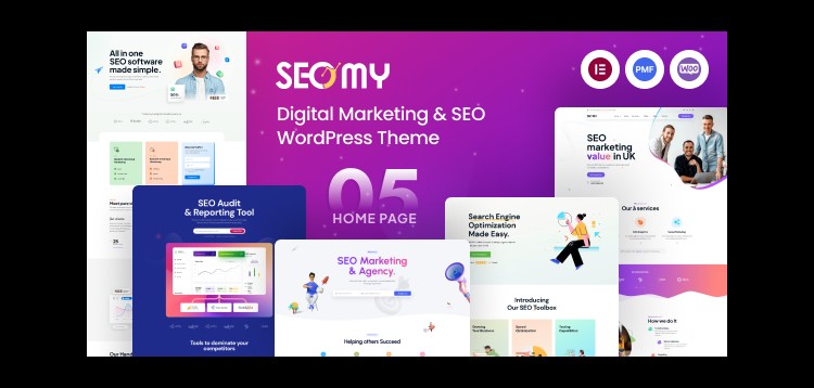 Item cover for download Seomy - Digital Marketing & SEO Agency WordPress Theme