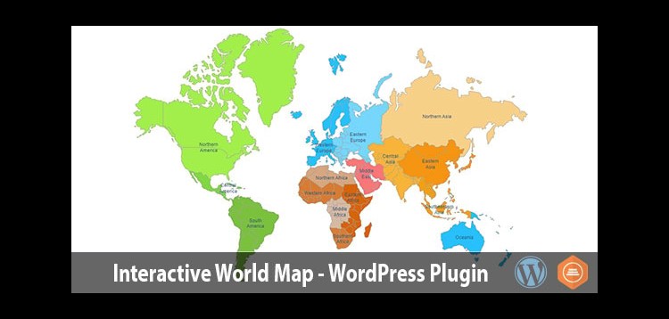 Item cover for download Interactive World Map - WordPress Plugin