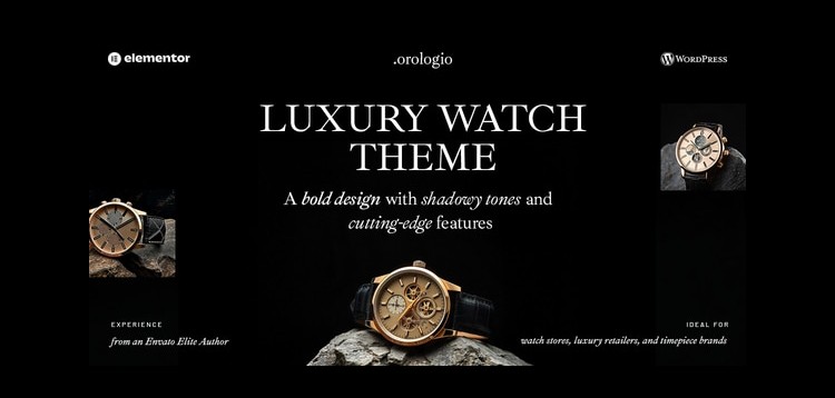 Item cover for download Orologio – Luxury Watch Store WordPress Theme