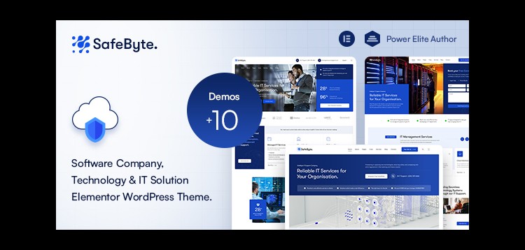 Item cover for download Safebyte - Technology & IT Solutions WordPress Theme
