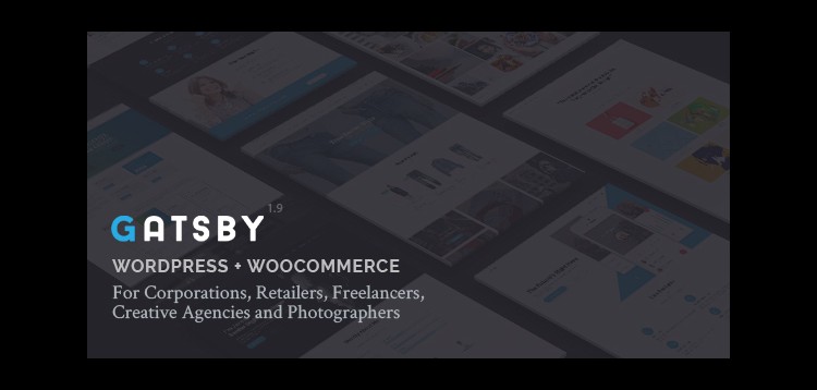 Item cover for download Gatsby - WordPress + eCommerce Theme
