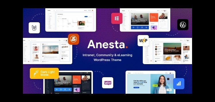 Item cover for download Anesta - Intranet, Extranet, Community and BuddyPress WordPress Theme