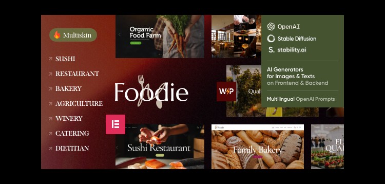 Item cover for download Foodie - Restaurant Theme