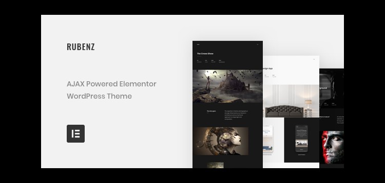 Item cover for download Rubenz – Creative Portfolio AJAX WordPress Theme