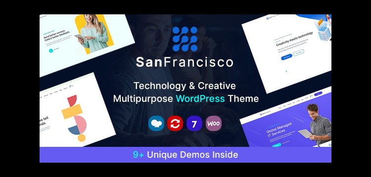 Item cover for download San Francisco - IT Technology and Creative WordPress Theme