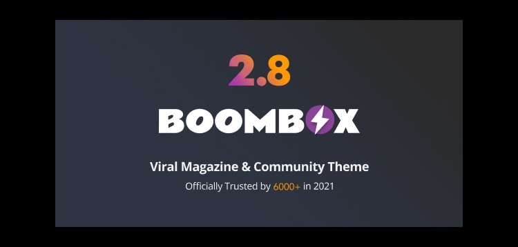 Item cover for download BoomBox — Viral Magazine WordPress Theme