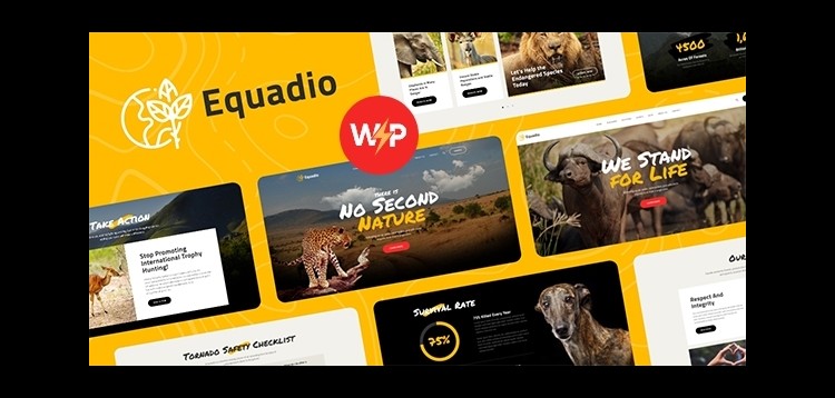 Item cover for download Equadio - Non-Profit and Environmental WordPress Theme