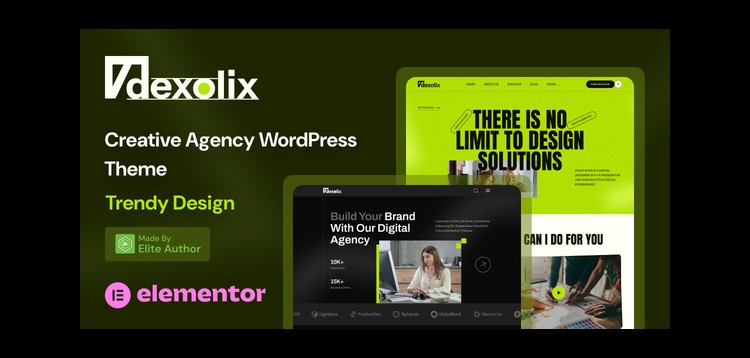 Item cover for download Dexolix – Digital Agency WordPress Theme