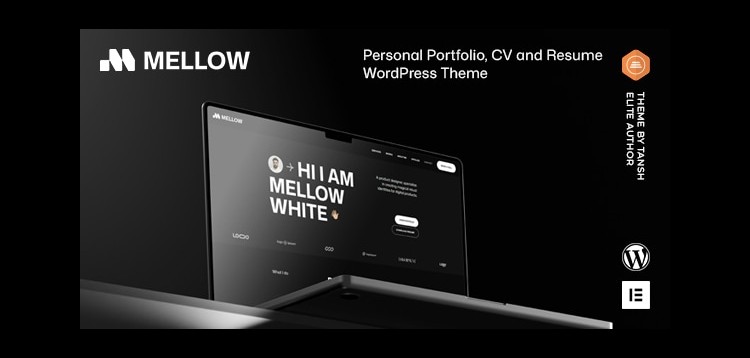 Item cover for download Mellow - Personal Portfolio WordPress Theme