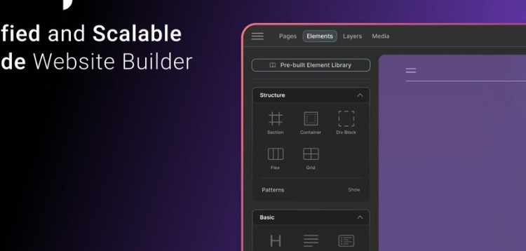 Item cover for download Droip | No-code WordPress Website Builder
