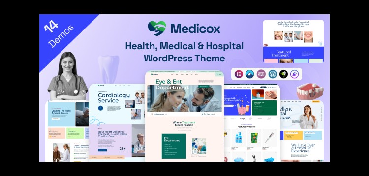 Item cover for download Medicox – Health & Medical WordPress Theme