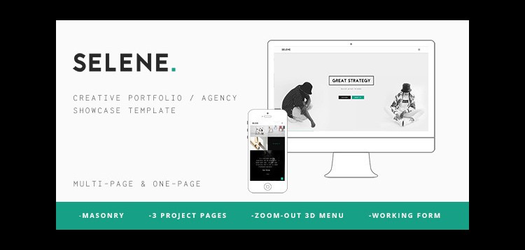 Item cover for download SELENE – Creative Portfolio / Agency WP Theme