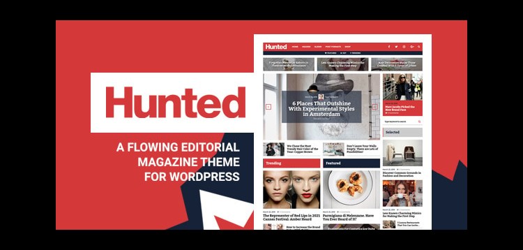 Item cover for download Hunted - Editorial Magazine WordPress Theme