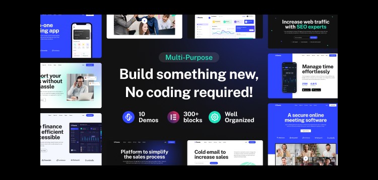 Item cover for download Flowto - Startup & SaaS WordPress Theme