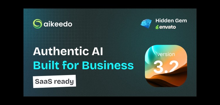 Item cover for download Aikeedo AI - SAAS / OpenAI - AI Chat, Content, Image, Voice, Code