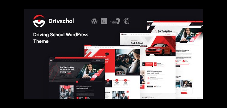 Item cover for download Drivschol - Driving School WordPress Theme