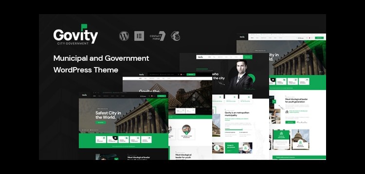 Item cover for download Govity - Municipal and Government WordPress Theme