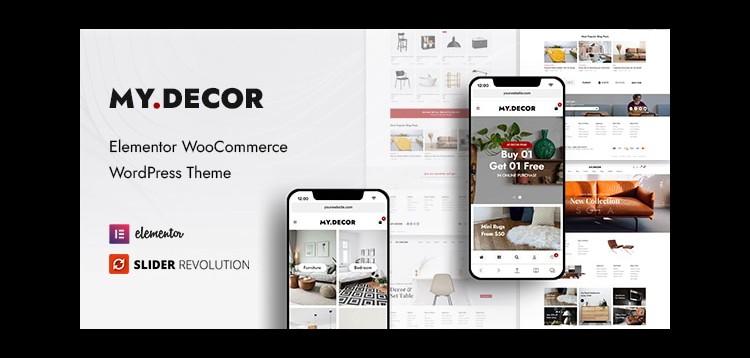 Item cover for download MyDecor - Elementor WooCommerce WordPress Theme