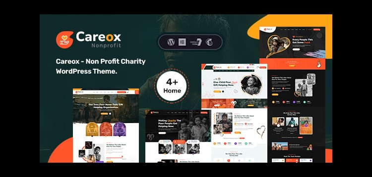 Item cover for download Careox - Non Profit Charity WordPress Theme