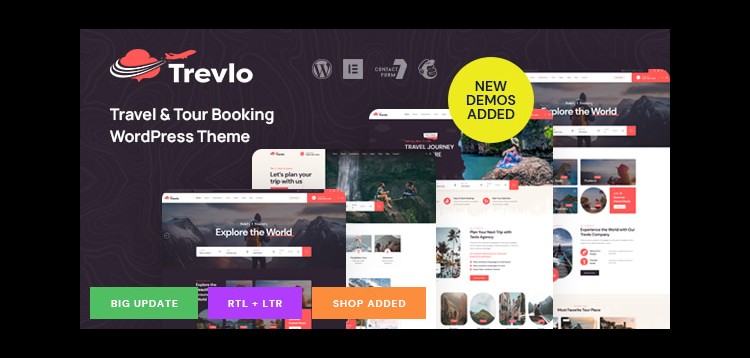 Item cover for download Trevlo - Travel & Tour WordPress Theme