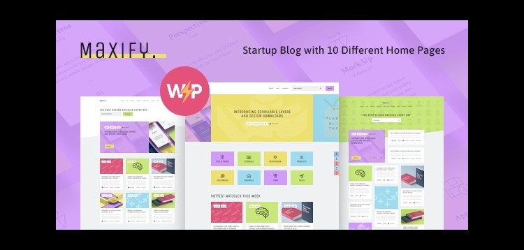 Item cover for download Maxify | Startup & Business News WordPress Blog Theme