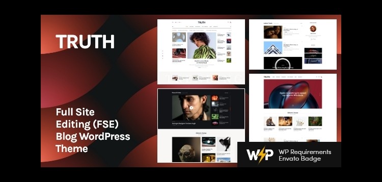 Item cover for download Truth - Full Site Editing (FSE) Blog WordPress Theme