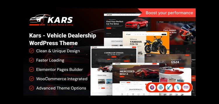 Item cover for download Kars - Vehicle Dealership WordPress Theme