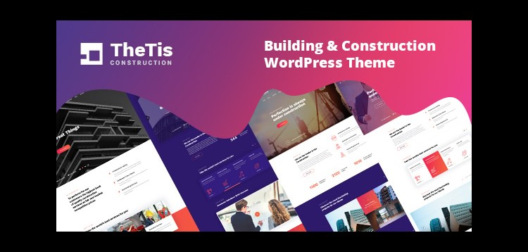 Item cover for download TheTis – Construction & Architecture WordPress Theme