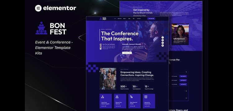 Item cover for download Bonfest - Event & Conference Elementor Template Kit