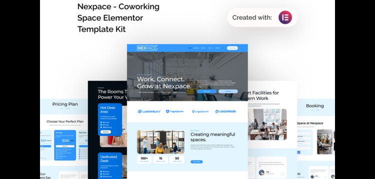 Item cover for download Nexpace - Coworking Space Elementor Template Kit