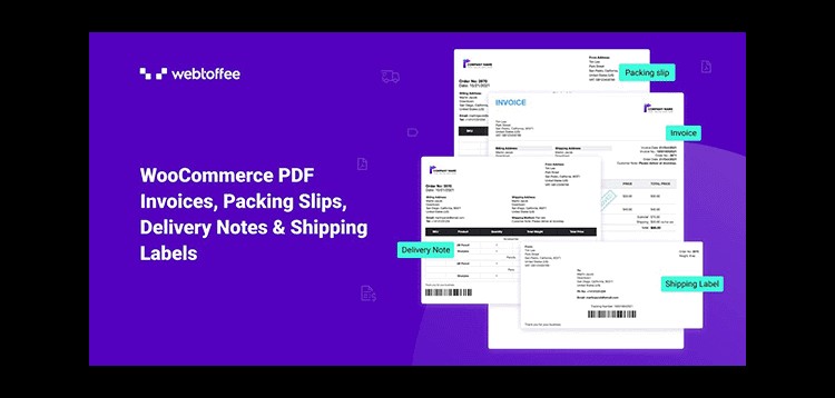 Item cover for download WebToffee WooCommerce PDF Invoices Etc