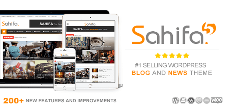 Item cover for download Sahifa - Responsive WordPress News/Magazine/Newspaper Theme