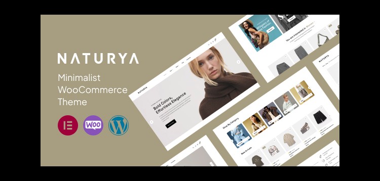 Item cover for download Naturya - Minimalist WooCommerce WordPress Theme