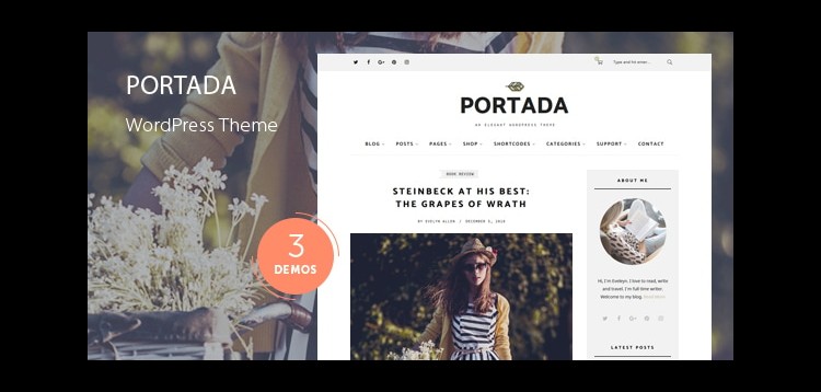 Item cover for download Portada - Blog WordPress Theme