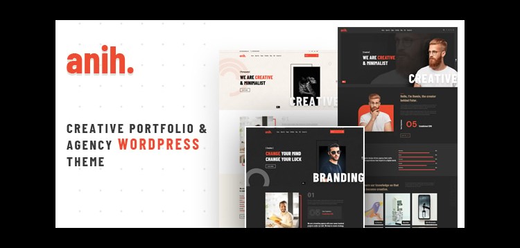 Item cover for download Anih - Creative Agency WordPress Theme